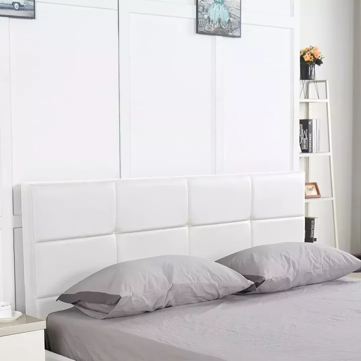 Κρεβάτι ArteLibre ANEMONE Λευκό PU Με Αποθηκευτικό Χώρο 217.5x170.5x100cm (Στρώμα 160x200cm)