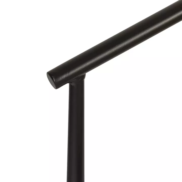 Πολυθρόνα Κήπου ArteLibre MANDRAKA Μαύρο/Φυσικό Αλουμίνιο/Rattan 57x61x78cm