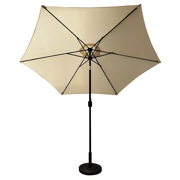 Ομπρέλα Κήπου ArteLibre GRACIOSA Μπεζ/Μαύρο Αλουμίνιο/Ύφασμα Φ3x2.55m