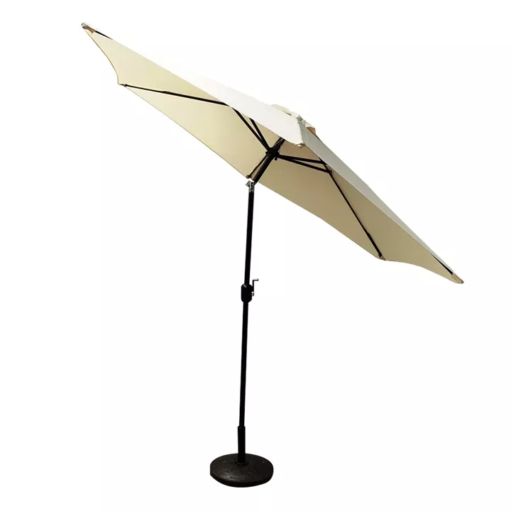 Ομπρέλα Κήπου ArteLibre GRACIOSA Μπεζ/Μαύρο Αλουμίνιο/Ύφασμα Φ3x2.55m