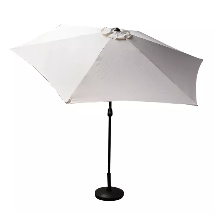 Ομπρέλα Κήπου ArteLibre GRACIOSA Μπεζ/Μαύρο Αλουμίνιο/Ύφασμα Φ3x2.55m