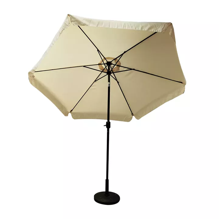 Ομπρέλα Κήπου ArteLibre ANAMI Μπεζ/Μαύρο Αλουμίνιο/Ύφασμα Φ3x2.45m