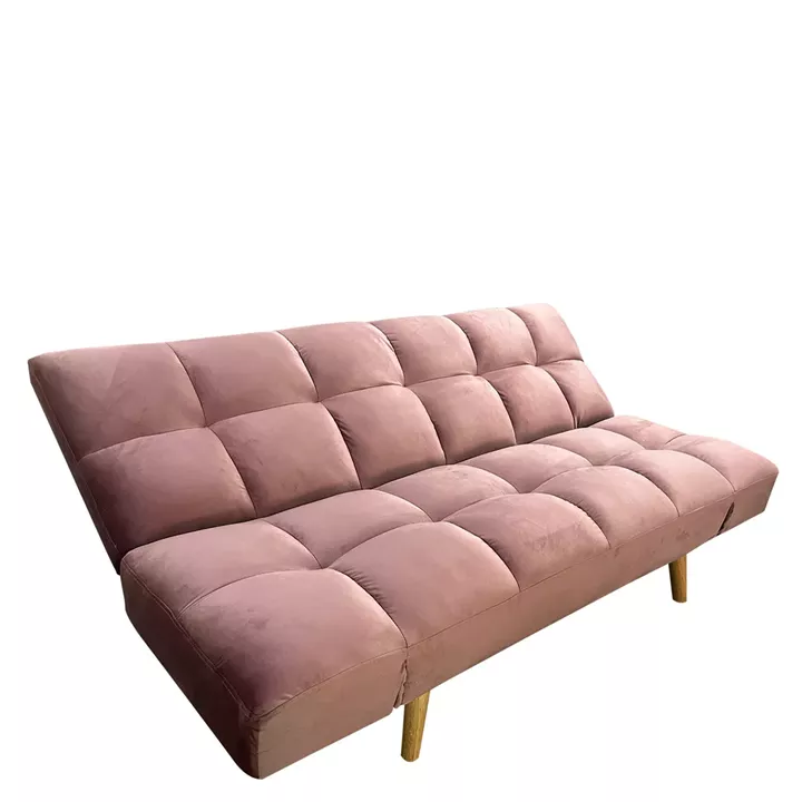 Καναπές Κρεβάτι Τριθέσιος ArteLibre ELVINA Σάπιο Μήλο Ύφασμα 182x82x88cm