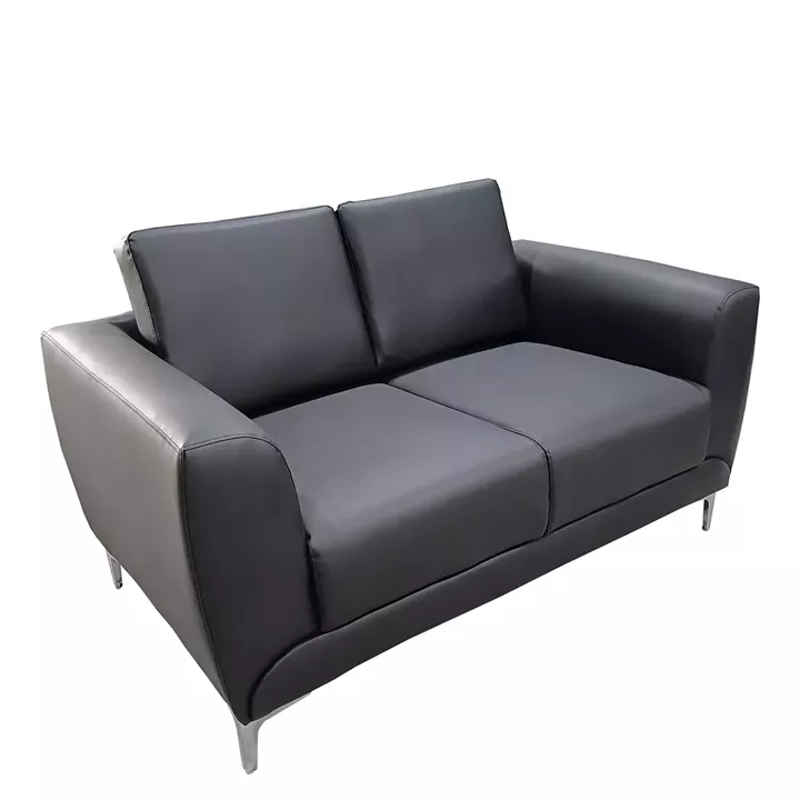 Καναπές Διθέσιος ArteLibre ELFRIC Μαύρο PU 142x81x81cm