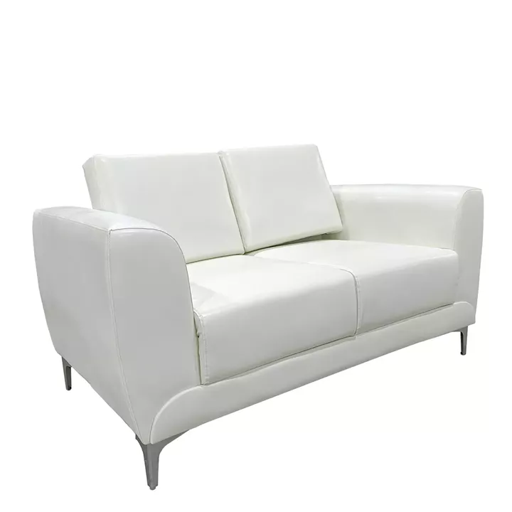 Καναπές Διθέσιος ArteLibre ELFRIC Λευκό PU 142x81x81cm