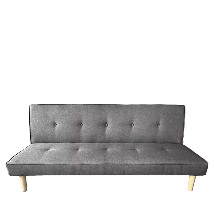 Καναπές Κρεβάτι Τριθέσιος ArteLibre MARILINA Γκρι Ύφασμα 181x86x75cm