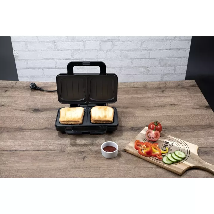 Συσκευή Σάντουιτς XL 900W Ανοξείδωτο Ατσάλι ALPINA