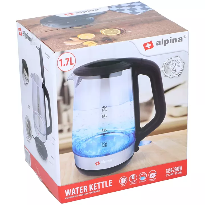 Ηλεκτρικός Βραστήρας 1.7L 2200W ALPINA