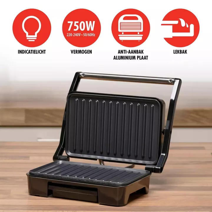 Συσκευή Panini 750W ALPINA