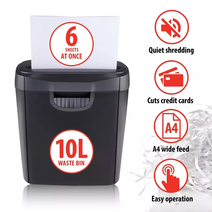 Καταστροφέας Εγγράφων 10L 190W ALPINA