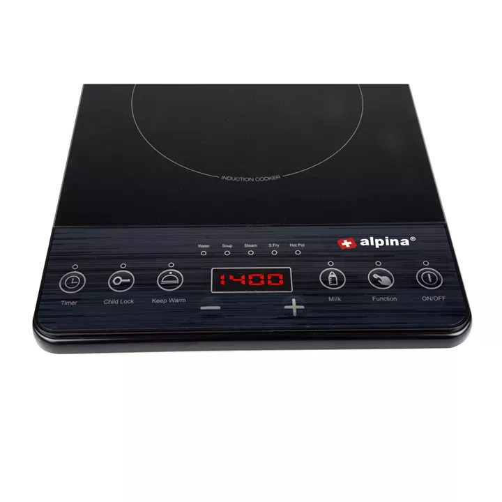 Επαγωγική Εστία Μονή 2000W ALPINA