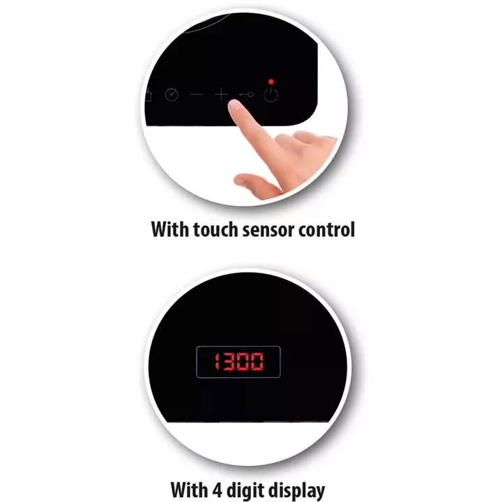 Επαγωγική Εστία Διπλή 3500W ALPINA