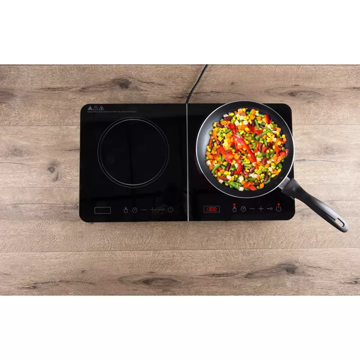 Επαγωγική Εστία Διπλή 3500W ALPINA