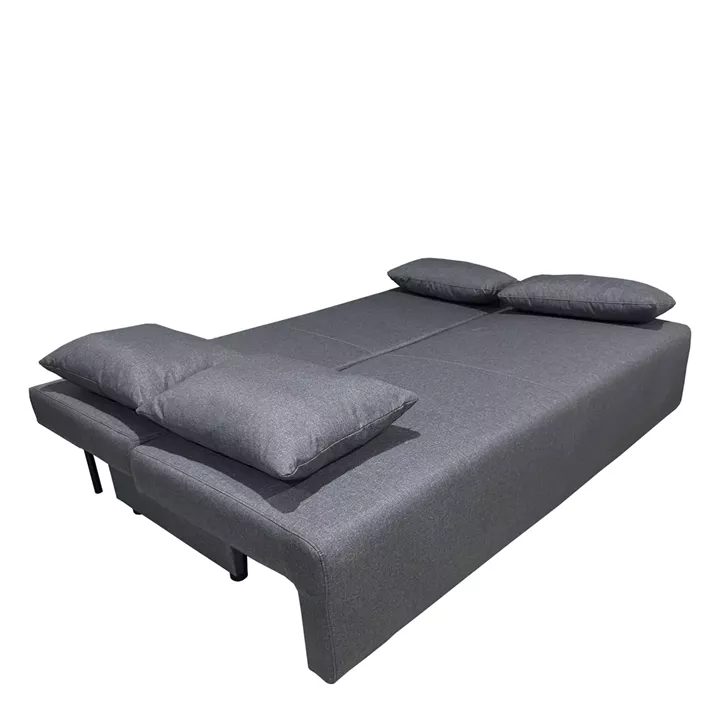 Καναπές Κρεβάτι Τριθέσιος ArteLibre URBAN LOUNGE 3S Σκούρο Γκρι Ύφασμα 194x93x72cm