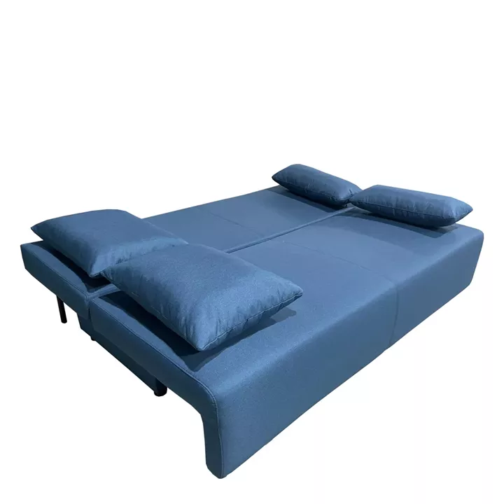 Καναπές Κρεβάτι Τριθέσιος ArteLibre URBAN LOUNGE 3S Μπλε Ύφασμα 194x93x72cm