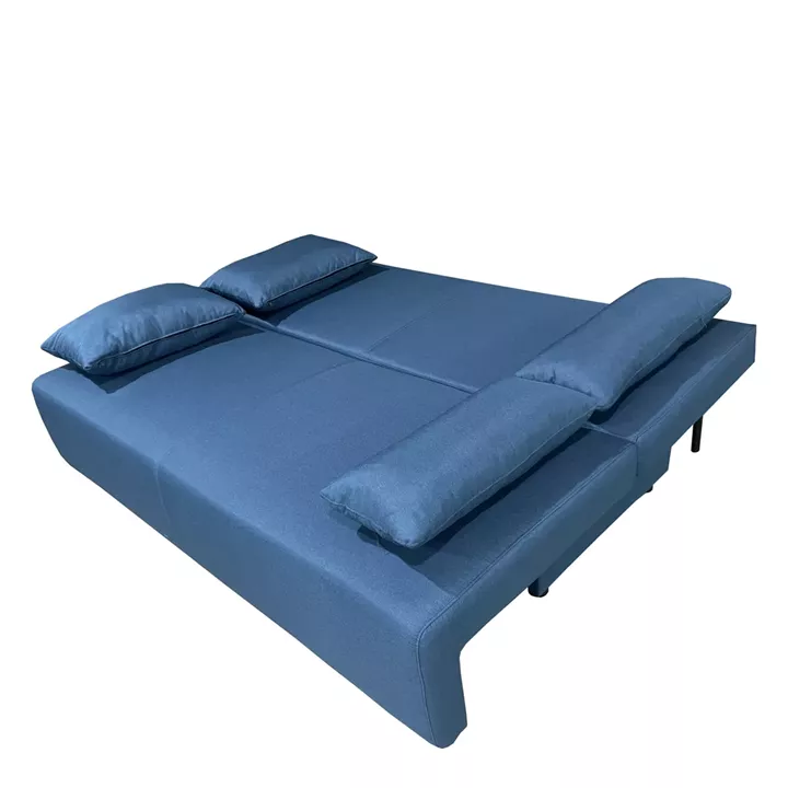 Καναπές Κρεβάτι Τριθέσιος ArteLibre URBAN LOUNGE 3S Μπλε Ύφασμα 194x93x72cm