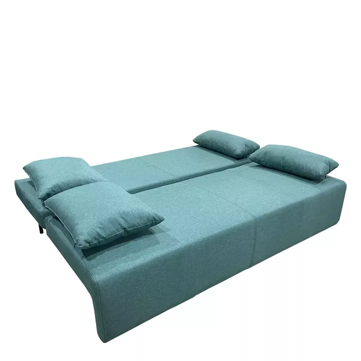 Καναπές Κρεβάτι Τριθέσιος ArteLibre URBAN LOUNGE 3S Τιρκουάζ Ύφασμα 194x93x72cm