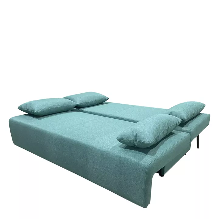 Καναπές Κρεβάτι Τριθέσιος ArteLibre URBAN LOUNGE 3S Τιρκουάζ Ύφασμα 194x93x72cm