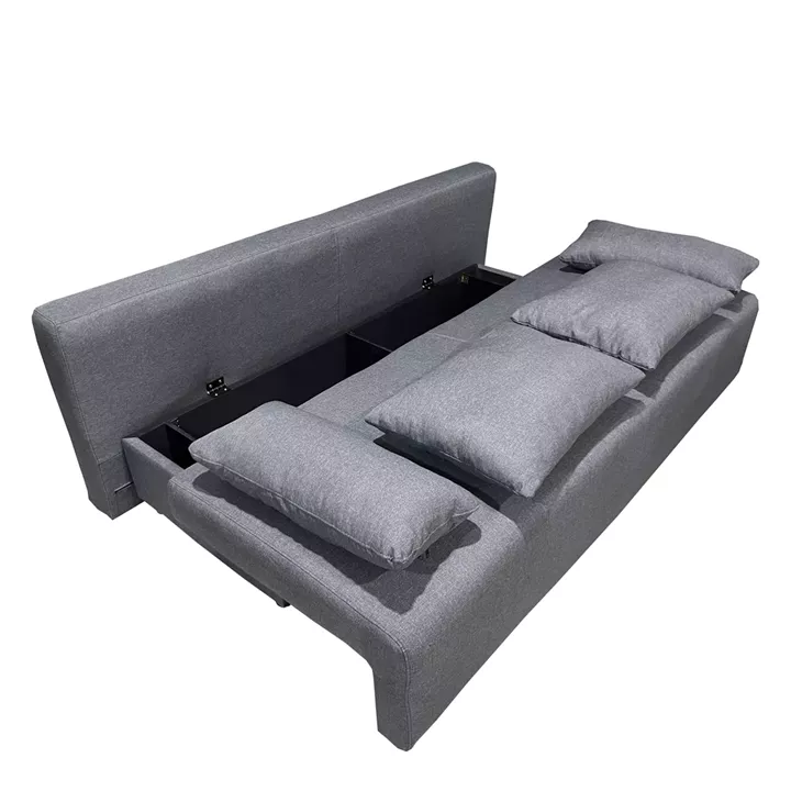 Καναπές Κρεβάτι Τριθέσιος ArteLibre URBAN LOUNGE 3S Γκρι Ύφασμα 194x93x72cm
