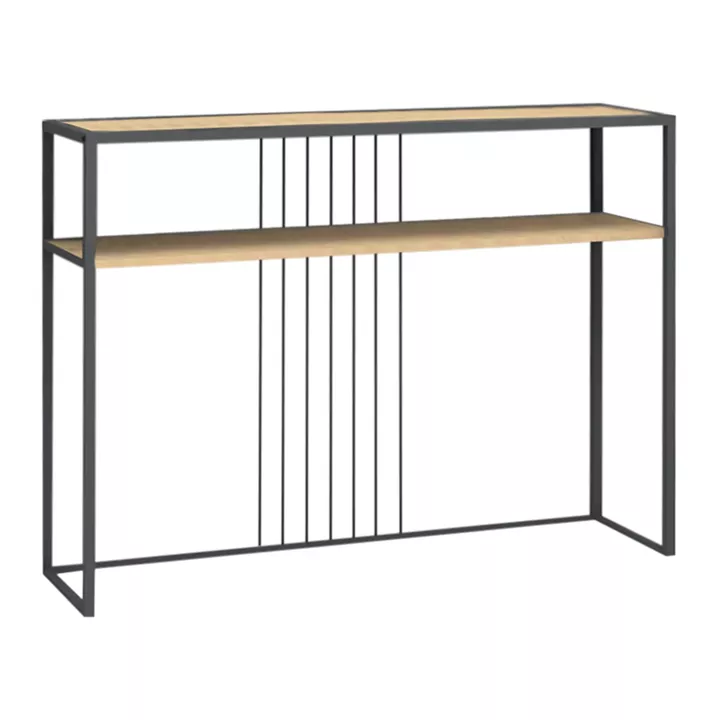 Κονσόλα Kary Megapap χρώμα oak 120x33x90εκ.