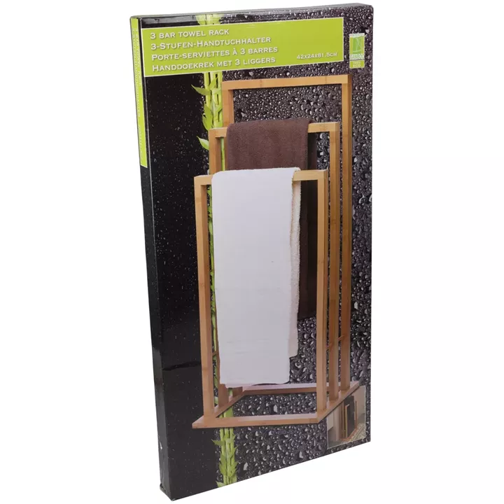 Κρεμάστρα Πετσετών Μπαμπού 42x24x81.5cm