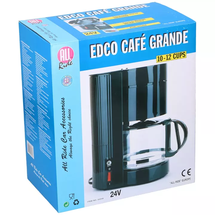 Καφετιέρα Φίλτρου Ταξιδιού 24V 10-12 Φλυτζανιών Μαύρο