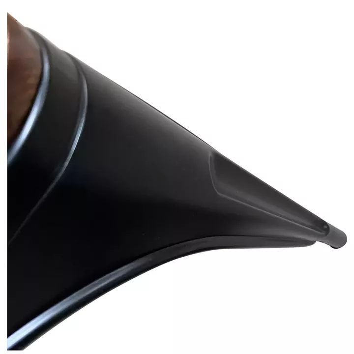 Καρέκλα ArteLibre Βιομηχανικού Τύπου Vintage TOLIKO II Μαύρο Ματ/Καφέ Μέταλλο/Ξύλο 45x53x85cm