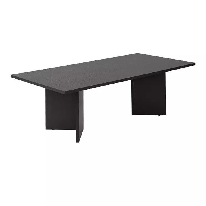 Τραπεζάκι σαλονιού Sabin Megapap χρώμα μαύρο 119x60x40εκ.