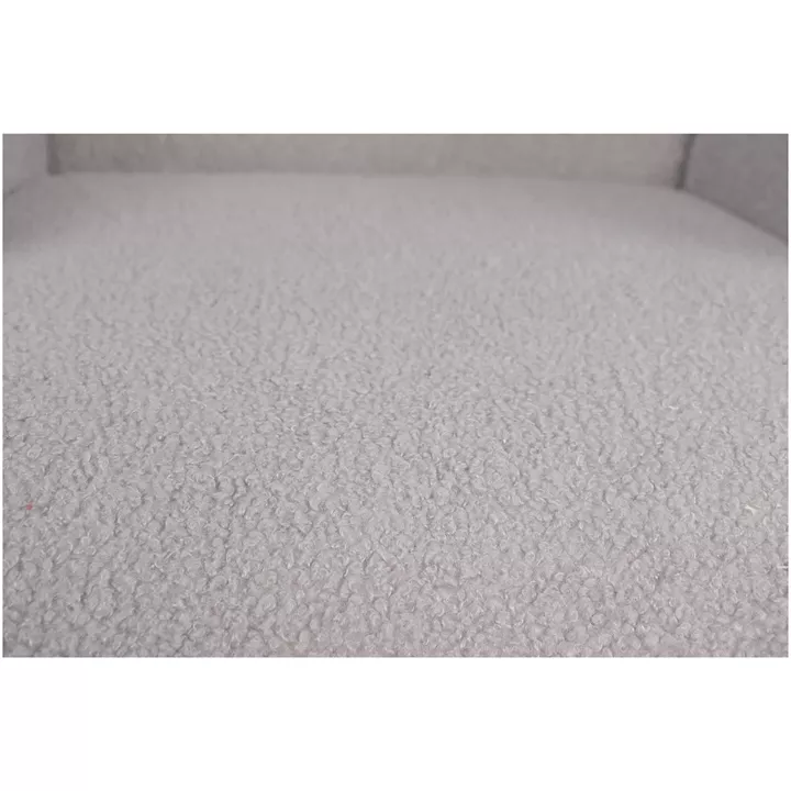 Πολυθρόνα ArteLibre MARION Γκρι Ύφασμα Μπουκλέ/Ξύλο 73x69x96cm