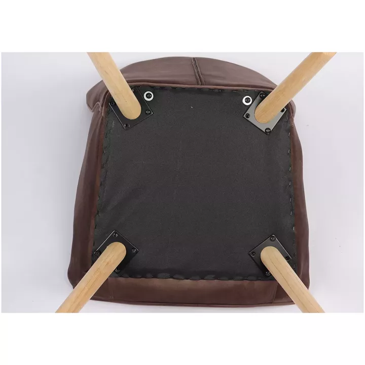 Πολυθρόνα ArteLibre MARION Καφέ Βελούδο/Ξύλο 73x69x96cm