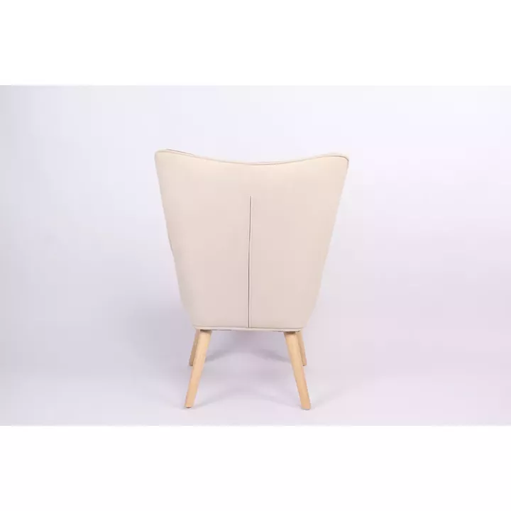 Πολυθρόνα ArteLibre BRIAR Μπορντό/Γκρι Patchwork Ύφασμα/Ξύλο 73x69x96cm