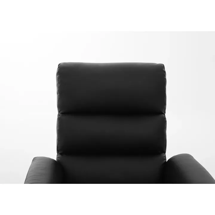 Πολυθρόνα Ανακλινόμενη ArteLibre RIGIL Με Λειτουργία Μασάζ Μαύρο PU 75x87x102cm