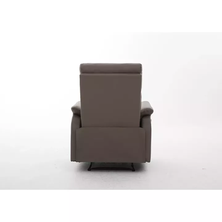 Πολυθρόνα Ανακλινόμενη ArteLibre RIGIL Με Λειτουργία Μασάζ Καφέ PU 75x87x102cm