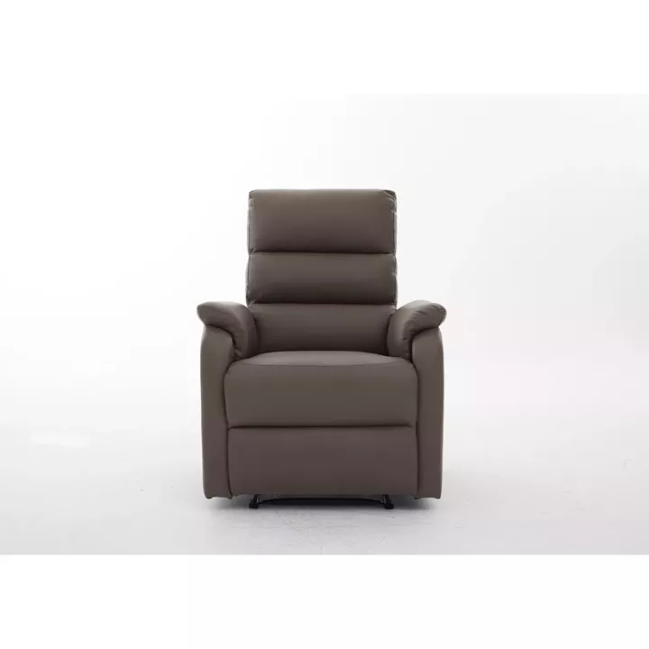 Πολυθρόνα Ανακλινόμενη ArteLibre RIGIL Με Λειτουργία Μασάζ Καφέ PU 75x87x102cm