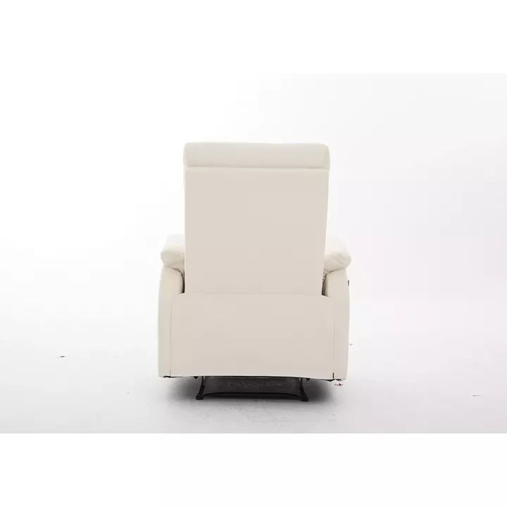 Πολυθρόνα Ανακλινόμενη ArteLibre RIGIL Με Λειτουργία Μασάζ Μπεζ PU 75x87x102cm