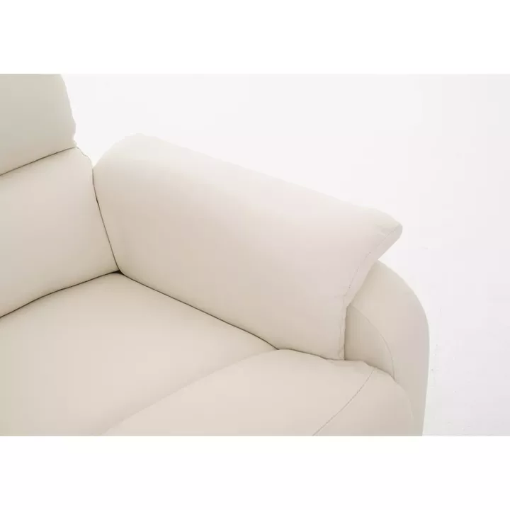 Πολυθρόνα Ανακλινόμενη ArteLibre RIGIL Με Λειτουργία Μασάζ Μπεζ PU 75x87x102cm