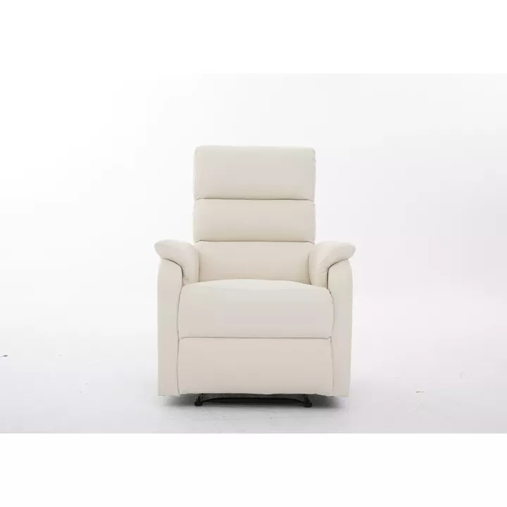 Πολυθρόνα Ανακλινόμενη ArteLibre RIGIL Με Λειτουργία Μασάζ Μπεζ PU 75x87x102cm