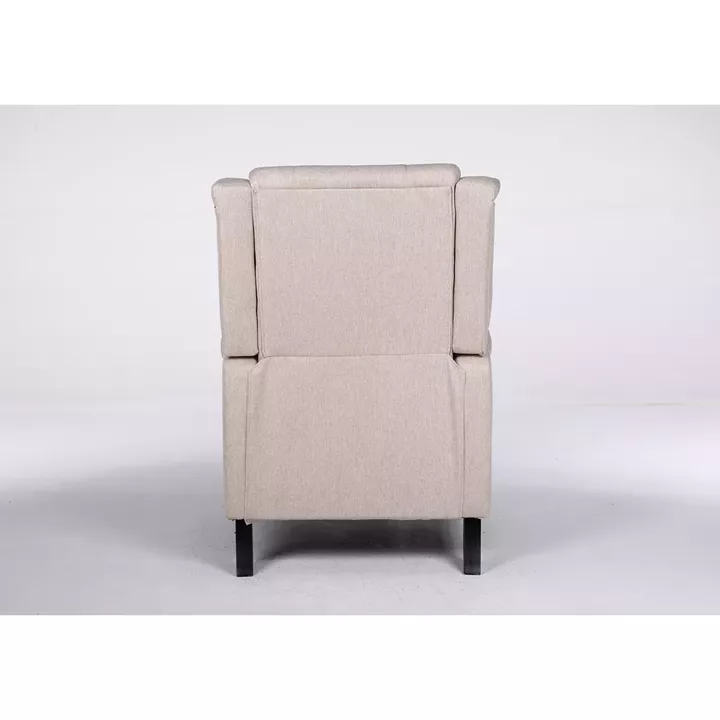 Πολυθρόνα Ανακλινόμενη ArteLibre ALNAIR Μπεζ Ύφασμα 78x85x104cm