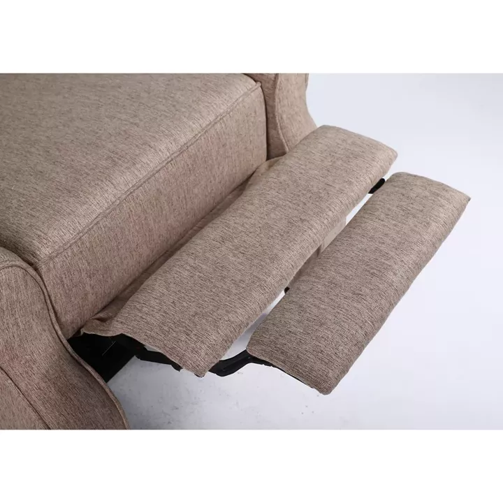 Πολυθρόνα Ανακλινόμενη ArteLibre ALNAIR Καφέ Ύφασμα 78x85x104cm