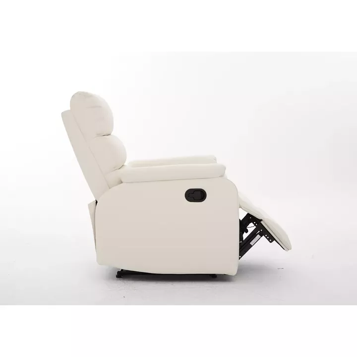 Πολυθρόνα Ανακλινόμενη ArteLibre TALITHA Μπεζ PU 79x97x101cm