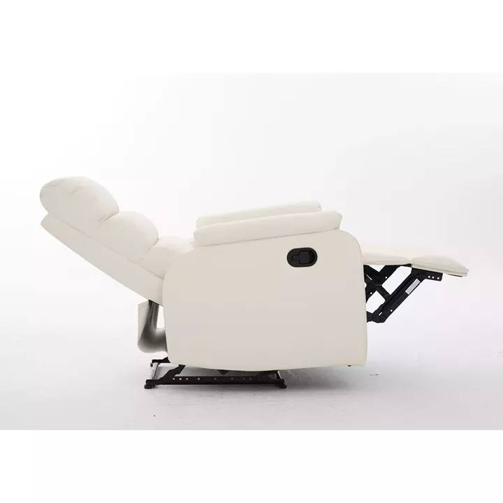 Πολυθρόνα Ανακλινόμενη ArteLibre TALITHA Μπεζ PU 79x97x101cm