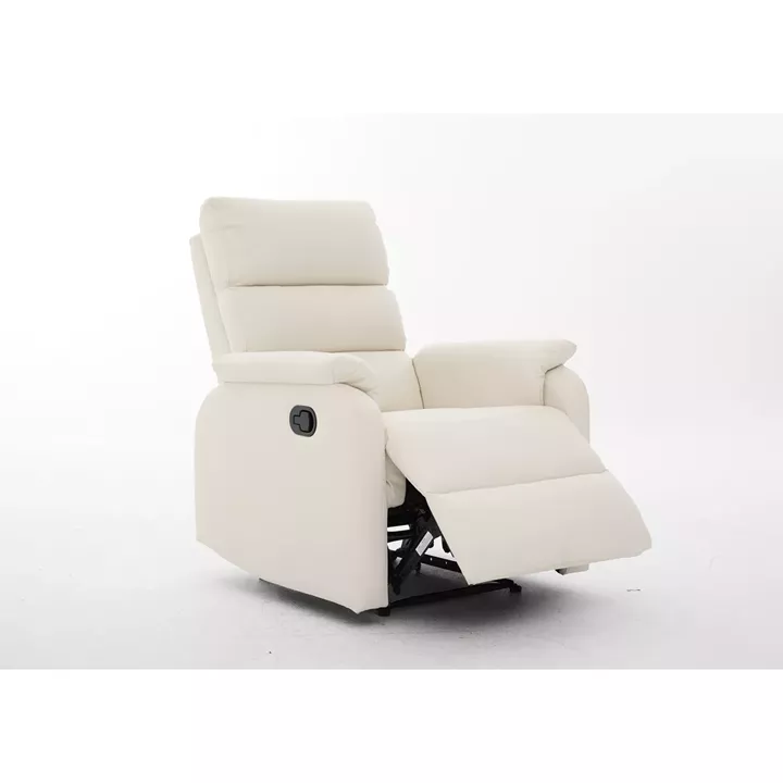 Πολυθρόνα Ανακλινόμενη ArteLibre TALITHA Μπεζ PU 79x97x101cm