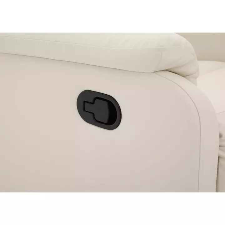 Πολυθρόνα Ανακλινόμενη ArteLibre TALITHA Μπεζ PU 79x97x101cm