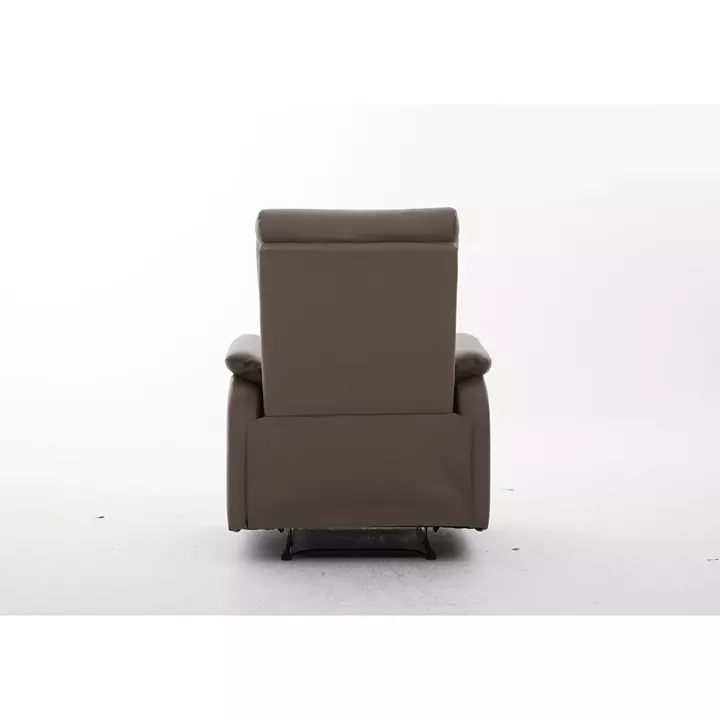 Πολυθρόνα Ανακλινόμενη ArteLibre TALITHA Καφέ PU 79x97x101cm