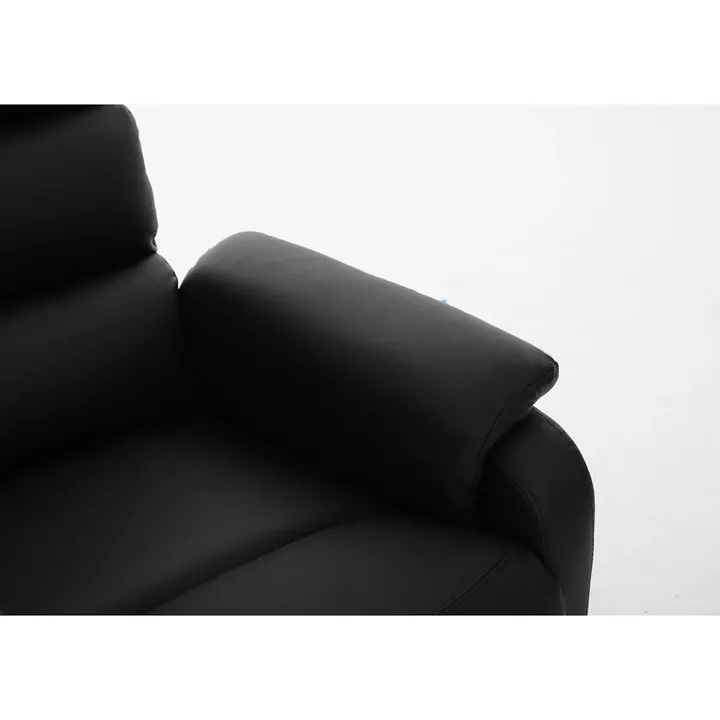 Πολυθρόνα Ανακλινόμενη ArteLibre TALITHA Μαύρο PU 79x97x101cm