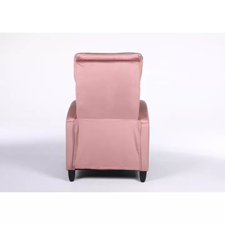 Πολυθρόνα Ανακλινόμενη ArteLibre ATRIA Σάπιο Μήλο Βελούδο 67.5x90x104cm