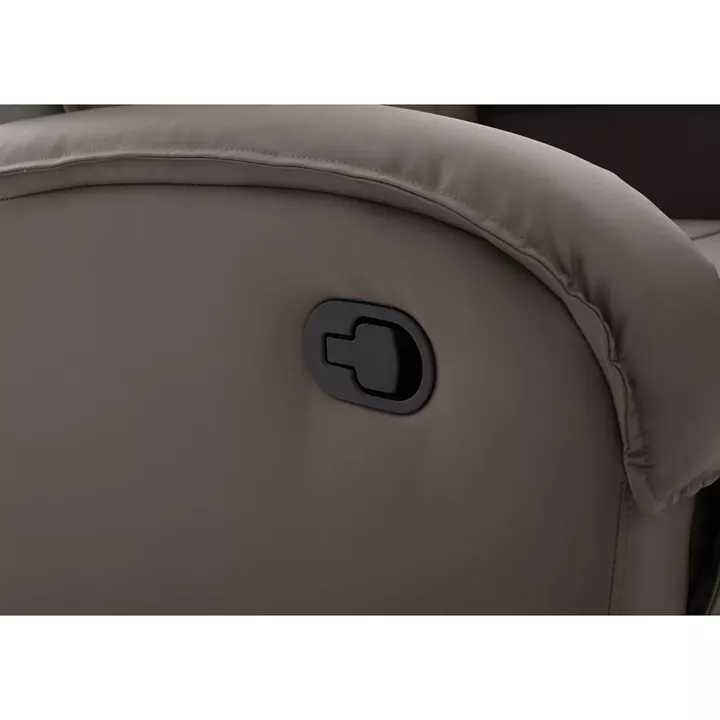 Πολυθρόνα Ανακλινόμενη ArteLibre CELAENO Καφέ PU 80x96x97cm