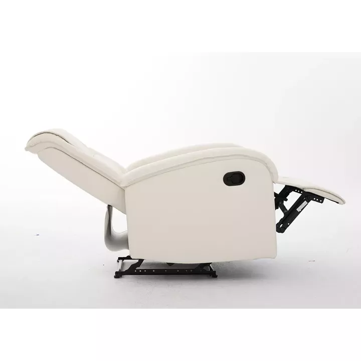 Πολυθρόνα Ανακλινόμενη ArteLibre CELAENO Εκρού PU 80x96x97cm