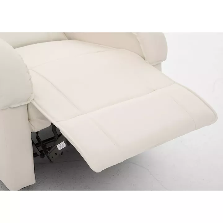 Πολυθρόνα Ανακλινόμενη ArteLibre CELAENO Εκρού PU 80x96x97cm