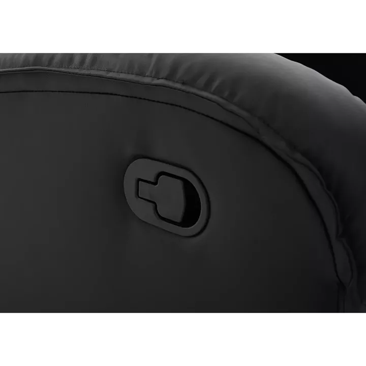 Πολυθρόνα Ανακλινόμενη ArteLibre CELAENO Μαύρο PU 80x96x97cm